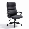 Adjustable ergonomic office chair in dark gray fabric 60 x 60 x 120cm
